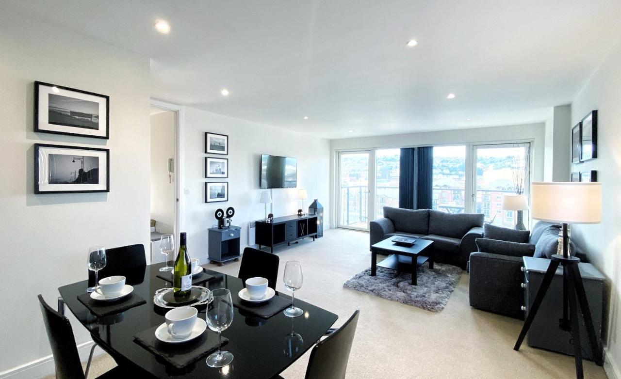 Artistic And Luxurious Apt With Sea View. Beach Side Swansea Luaran gambar